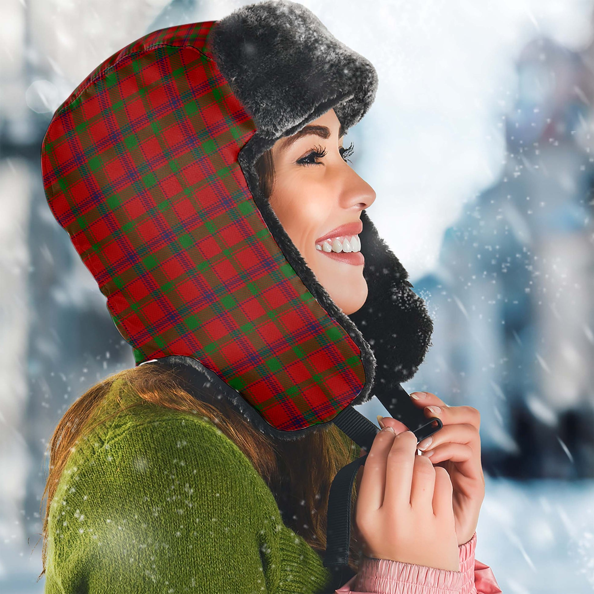 MacColl (McColl) Tartan Winter Trapper Hat - Tartan Vibes Clothing