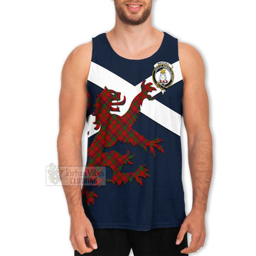 MacColl (McColl) Tartan Lion Rampant Men's Tank Top Proudly Display Your Heritage with Alba Gu Brath and Clan Name Men - Tartan Vibes Clothing