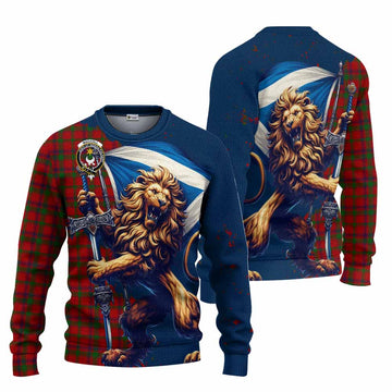 MacColl (McColl) Tartan Family Crest Knitted Sweater with Scottish Majestic Lion Unisex - Tartan Vibes Clothing