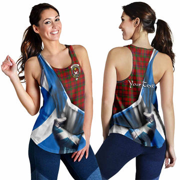 MacColl (McColl) Tartan Women's Racerback Tanks with Family Crest Scotland Patriotic Style 4XL - Tartan Vibes Clothing