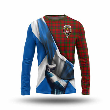 MacColl (McColl) Tartan Long Sleeve T-Shirt with Family Crest Scotland Patriotic Style Unisex - Tartan Vibes Clothing