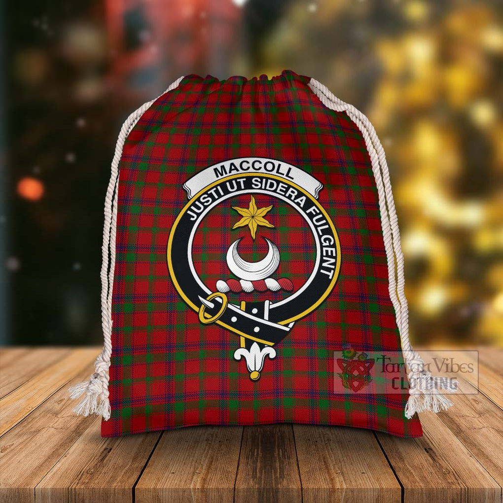 MacColl (McColl) Tartan Christmas Santa's Bag with Family Crest - Tartan Vibes Clothing