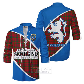 MacColl (McColl) Family Crest Tartan Ghillie Kilt Shirt Celebrate Saint Andrew's Day in Style Men - Tartan Vibes Clothing