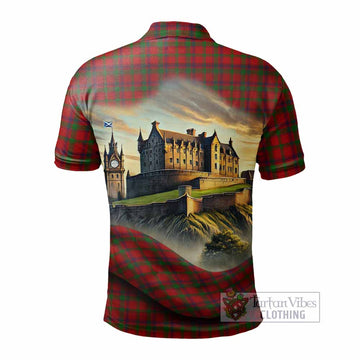 Tartan Vibes Clothing MacColl (McColl) Tartan Family Crest Polo Shirt with Scottish Ancient Castle Stype