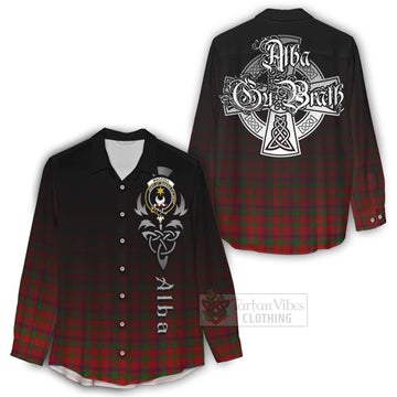 MacColl (McColl) Tartan Women's Casual Shirt Featuring Alba Gu Brath Family Crest Celtic Inspired - Tartan Vibes Clothing