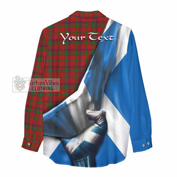 MacColl (McColl) Tartan Women's Casual Shirt with Family Crest Scotland Patriotic Style - Tartan Vibes Clothing