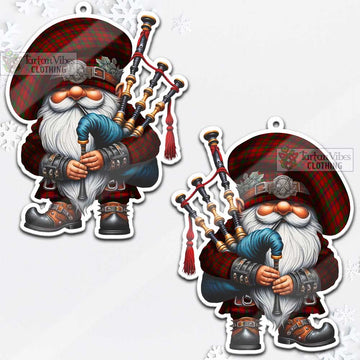 MacColl (McColl) Tartan Bagpiper Gnome Christmas Ornament - Tartan Vibes Clothing