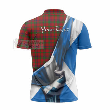 MacColl (McColl) Tartan Zipper Polo Shirt with Family Crest Scotland Patriotic Style - Tartan Vibes Clothing