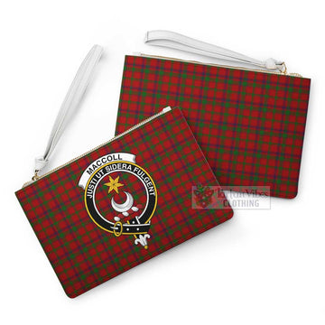 Tartan Vibes Clothing MacColl (McColl) Family Crest Tartan Clutch Bag