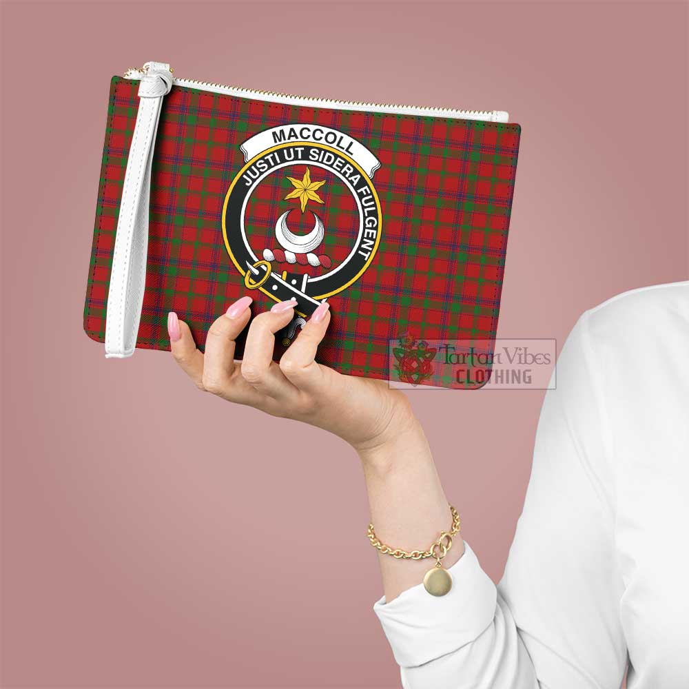 Tartan Vibes Clothing MacColl (McColl) Family Crest Tartan Clutch Bag