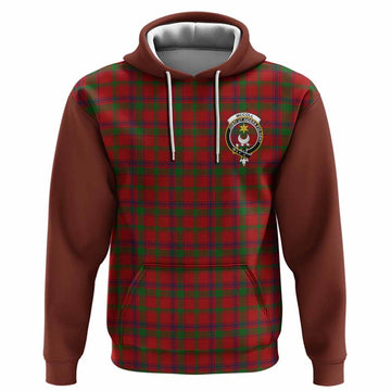 MacColl (McColl) Tartan Accent Hoodie with Family Crest