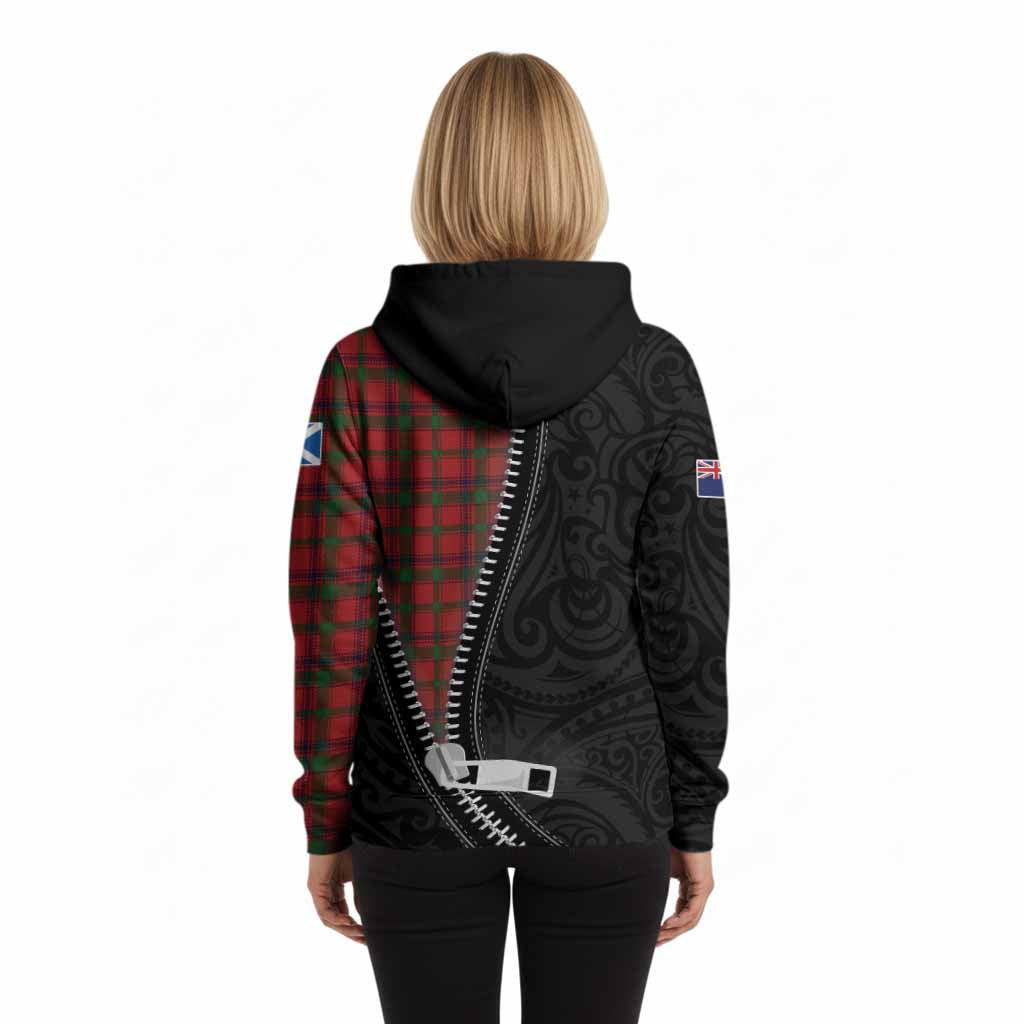 MacColl (McColl) Tartan Hoodie New Zealand Pattern Unique Zipper Stylized
