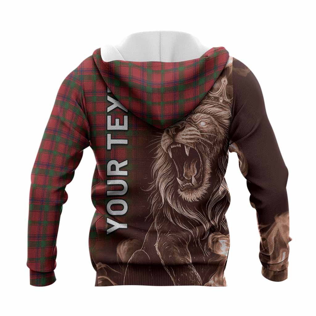 MacColl (McColl) Tartan Knitted Hoodie Roaring Lion Heritage