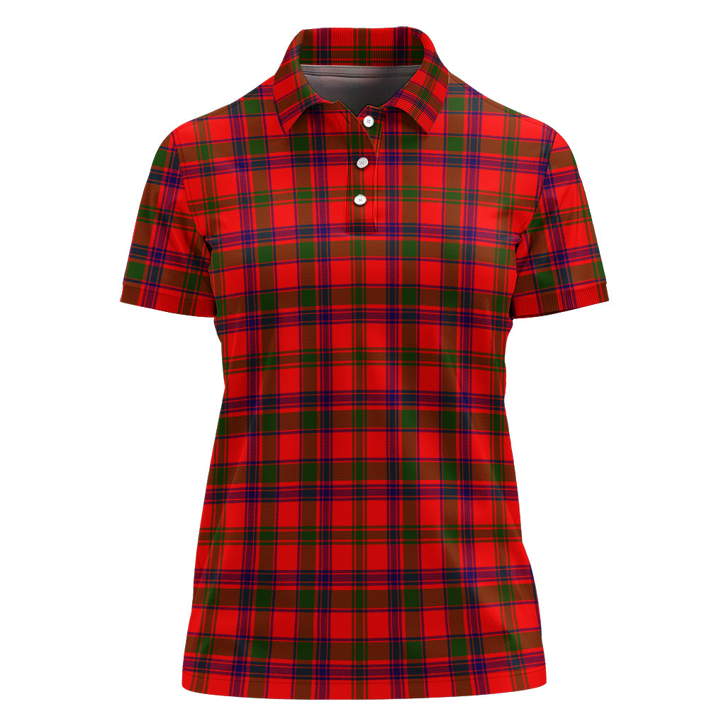 Tartan Vibes Clothing MacColl Modern Tartan Polo Shirt For Women