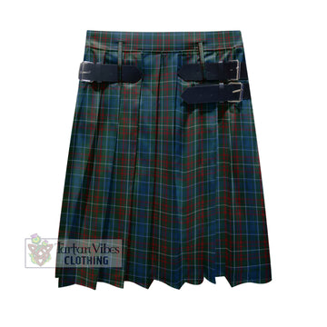 MacConnell Tartan Men's Pleated Skirt - Fashion Casual Retro Scottish Kilt Style