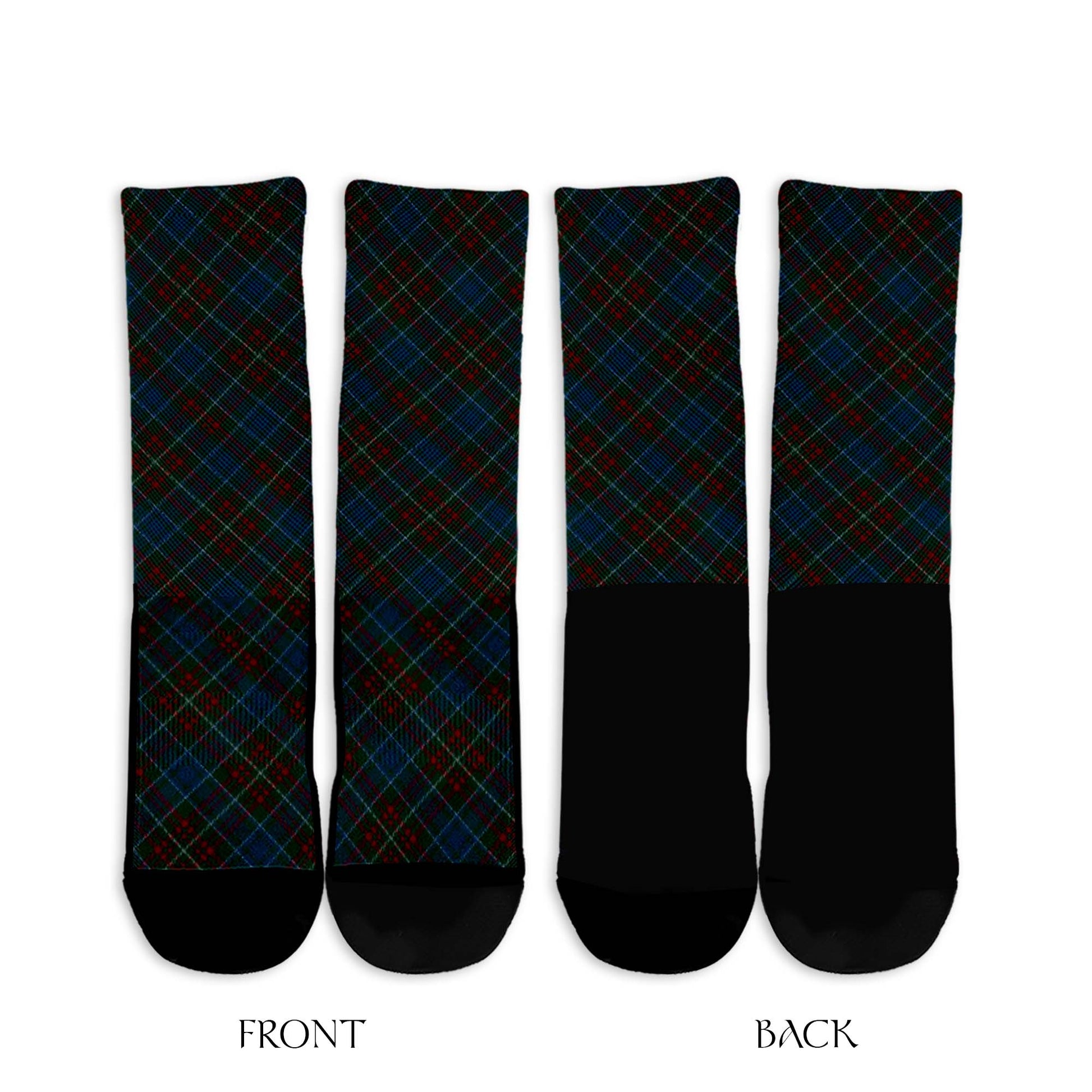 MacConnell (McConnell) Tartan Crew Socks Cross Style - Tartan Vibes Clothing