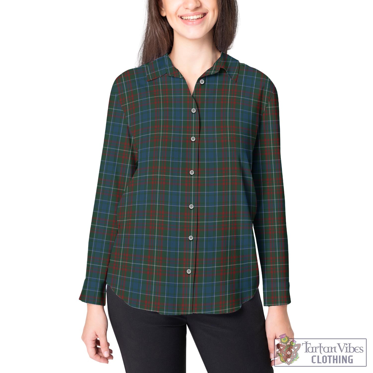 MacConnell (McConnell) Tartan Women's Casual Shirt - Tartan Vibes Clothing