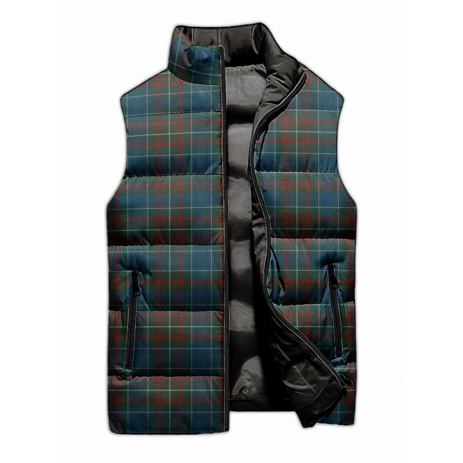 MacConnell Tartan Sleeveless Puffer Jacket - Tartanvibesclothing