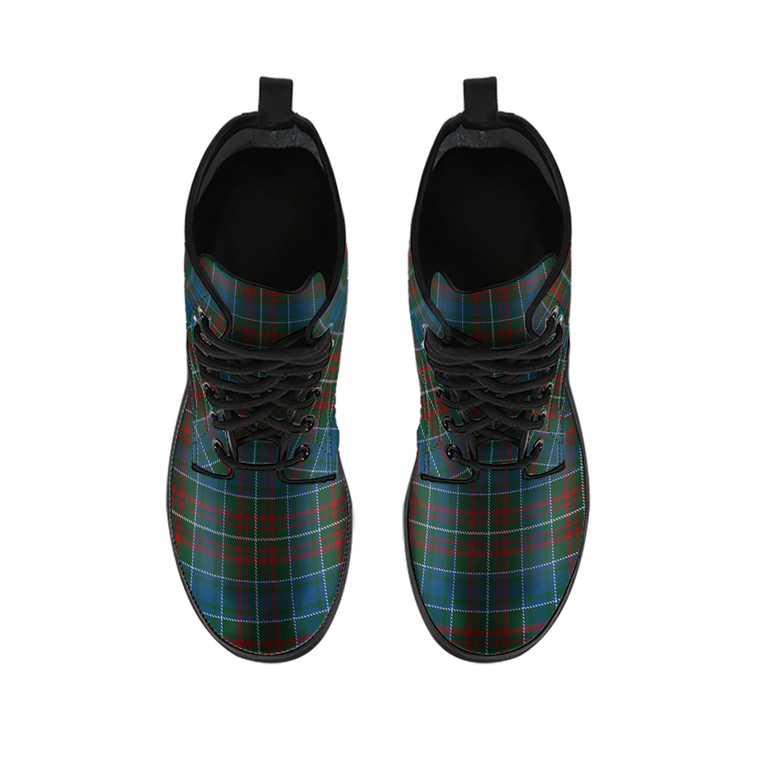 MacConnell (McConnell) Tartan Leather Boots - Tartan Vibes Clothing