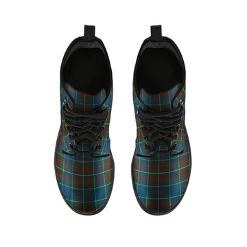 MacConnell (McConnell) Tartan Leather Boots