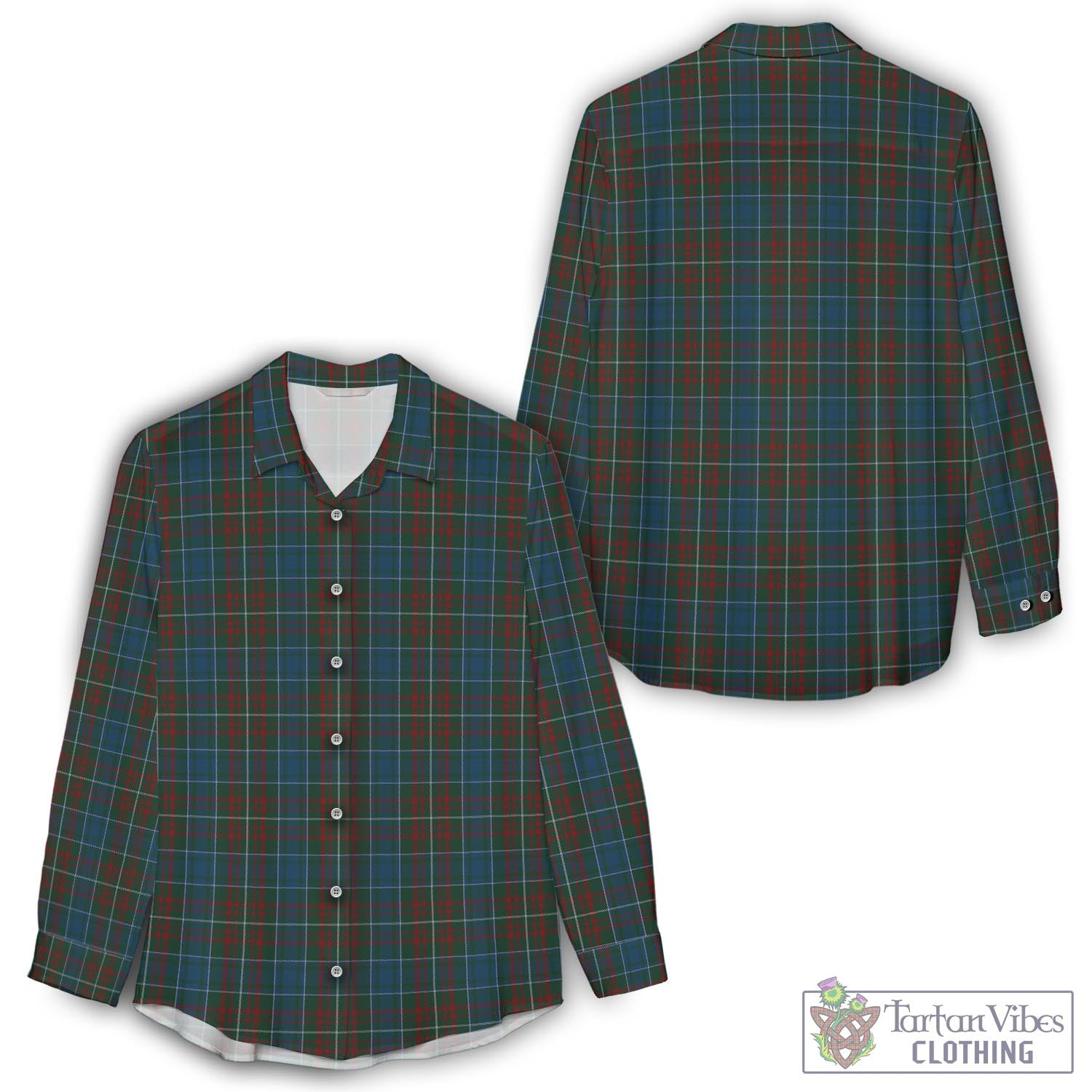 MacConnell (McConnell) Tartan Women's Casual Shirt - Tartan Vibes Clothing