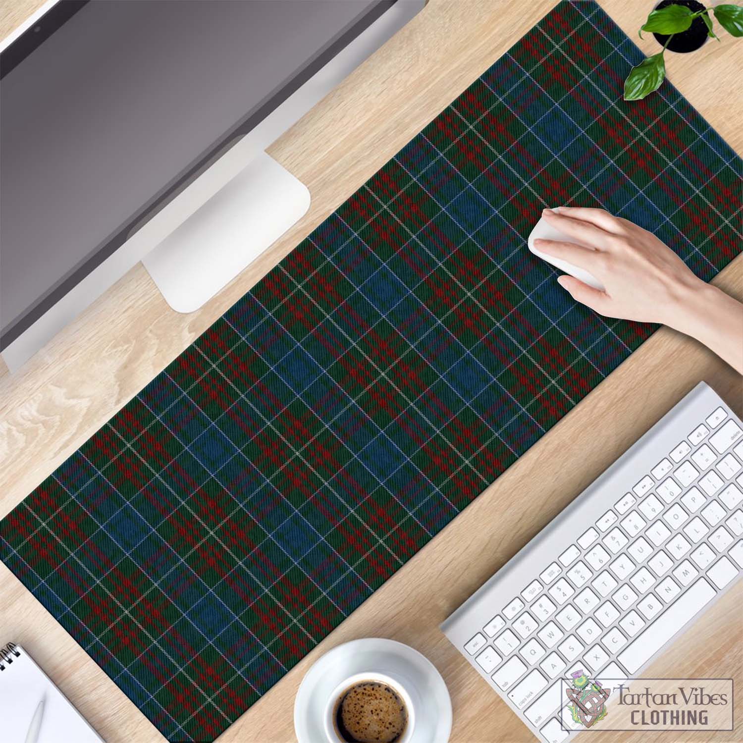 Tartan Vibes Clothing MacConnell Tartan Mouse Pad