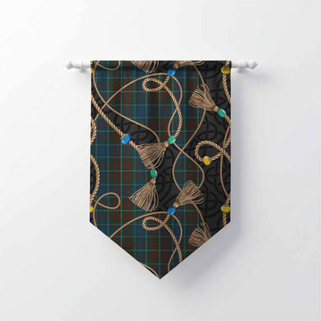 MacConnell (McConnell) Scottish Tartan Twisted Ropes Stylized Gonfalon