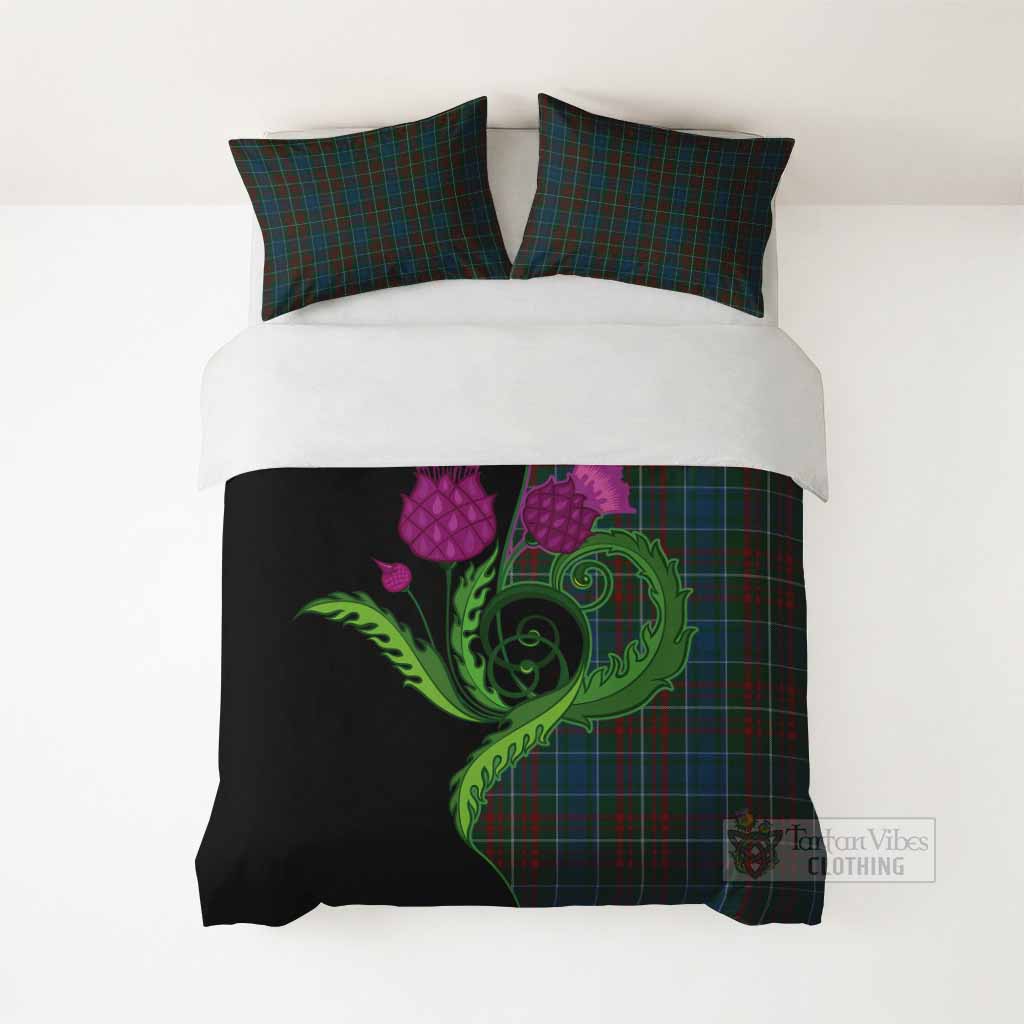 MacConnell (McConnell) Tartan Bedding Set Traditional Scottish Thistle - Tartan Vibes Clothing