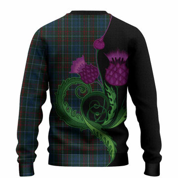 MacConnell (McConnell) Tartan Knitted Sweater Traditional Scottish Thistle