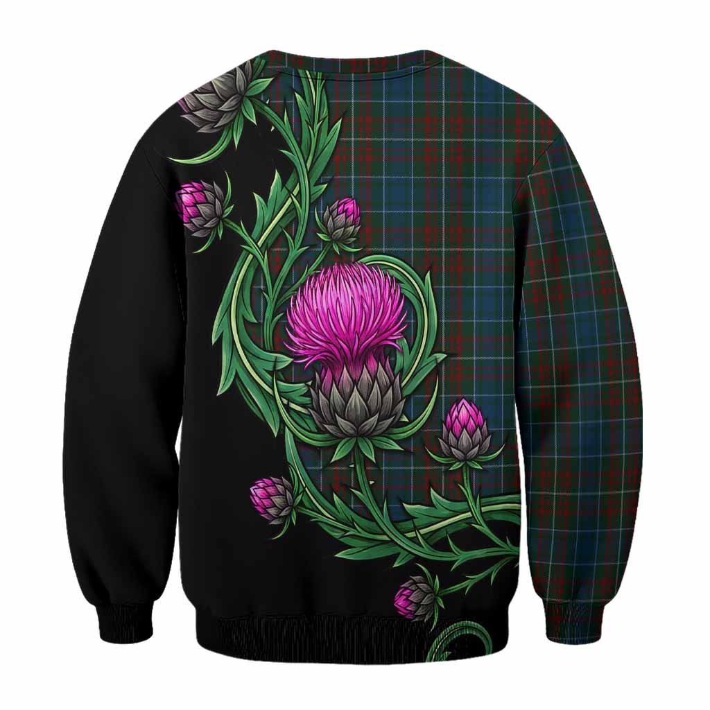 MacConnell (McConnell) Tartan Sweatshirt Resilient Scottish Thistle - Tartan Vibes Clothing