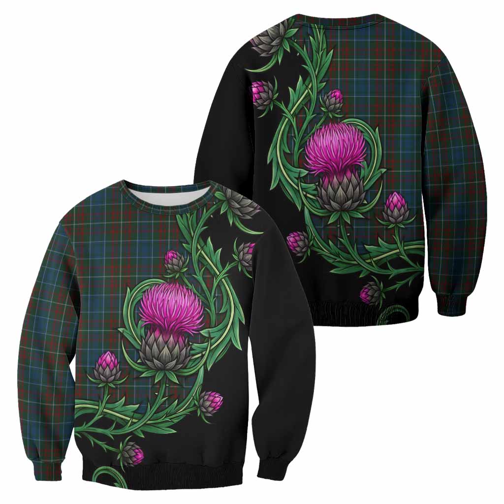 MacConnell (McConnell) Tartan Sweatshirt Resilient Scottish Thistle - Tartan Vibes Clothing