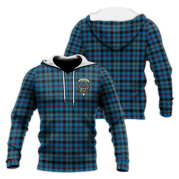 MacCorquodale (McCorquodale) Tartan Knitted Hoodie with Family Crest Unisex Knitted Pullover Hoodie - Tartan Vibes Clothing