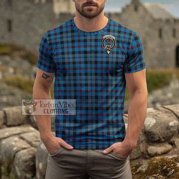 MacCorquodale (McCorquodale) Tartan Cotton T-Shirt with Family Crest Kid's Shirt - Tartan Vibes Clothing