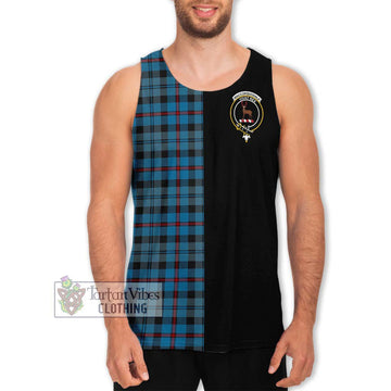 MacCorquodale (McCorquodale) Tartan Men's Tank Top with Family Crest and Half Of Me Style Men - Tartan Vibes Clothing
