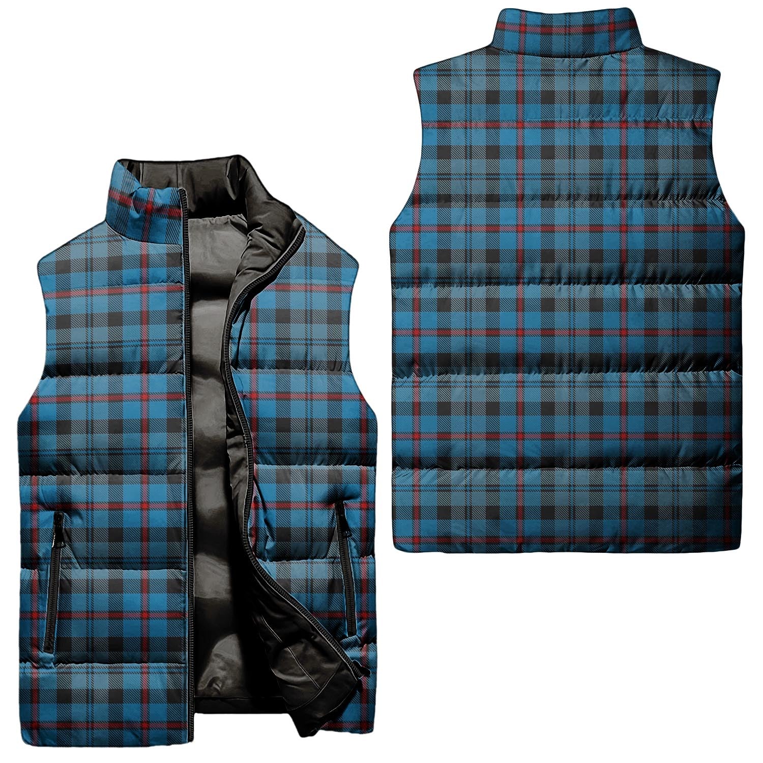 MacCorquodale (McCorquodale) Tartan Sleeveless Puffer Jacket Unisex - Tartan Vibes Clothing
