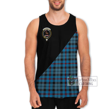 MacCorquodale (McCorquodale) Tartan Men's Tank Top with Family Crest and Military Logo Style Men - Tartan Vibes Clothing
