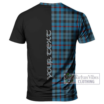 MacCorquodale (McCorquodale) Tartan T-Shirt with Family Crest and Half Of Me Style - Tartan Vibes Clothing
