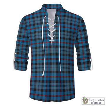 MacCorquodale (McCorquodale) Tartan Men's Scottish Traditional Jacobite Ghillie Kilt Shirt - Tartan Vibes Clothing