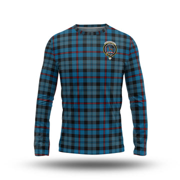 MacCorquodale Tartan Long Sleeve T-Shirt with Family Crest