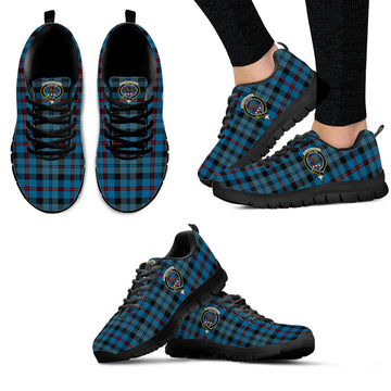 MacCorquodale Tartan Sneakers with Family Crest