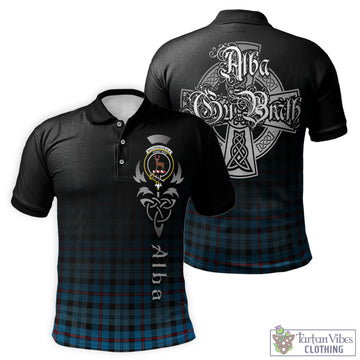 MacCorquodale (McCorquodale) Tartan Polo Shirt Featuring Alba Gu Brath Family Crest Celtic Inspired - Tartan Vibes Clothing