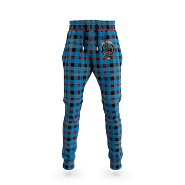 MacCorquodale Tartan Joggers Pants with Family Crest