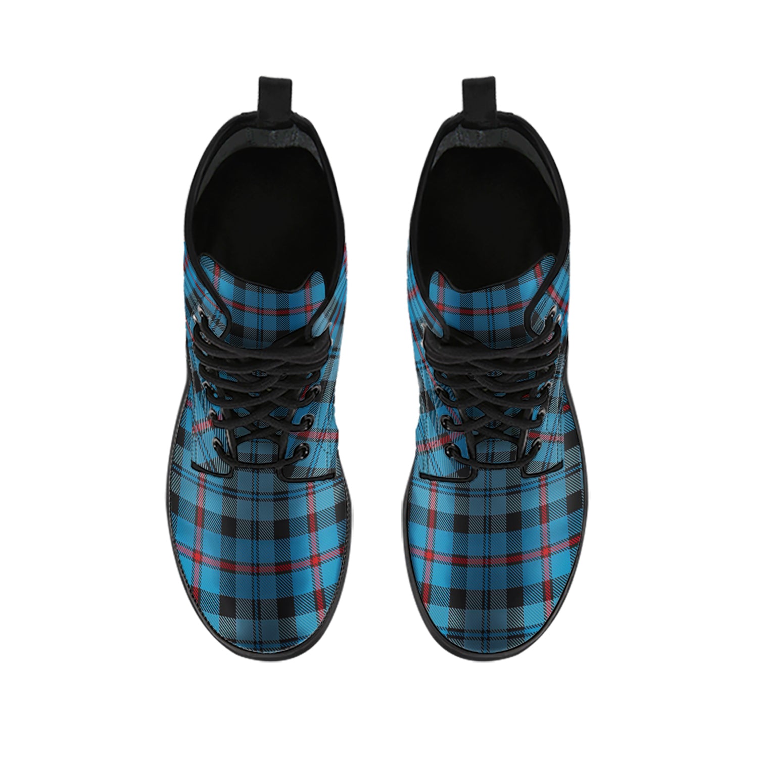 MacCorquodale (McCorquodale) Tartan Leather Boots - Tartan Vibes Clothing
