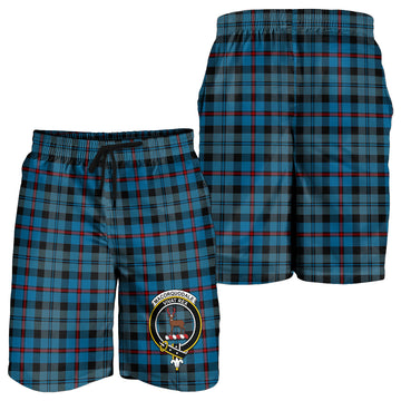 MacCorquodale (McCorquodale) Tartan Mens Shorts with Family Crest - Tartan Vibes Clothing