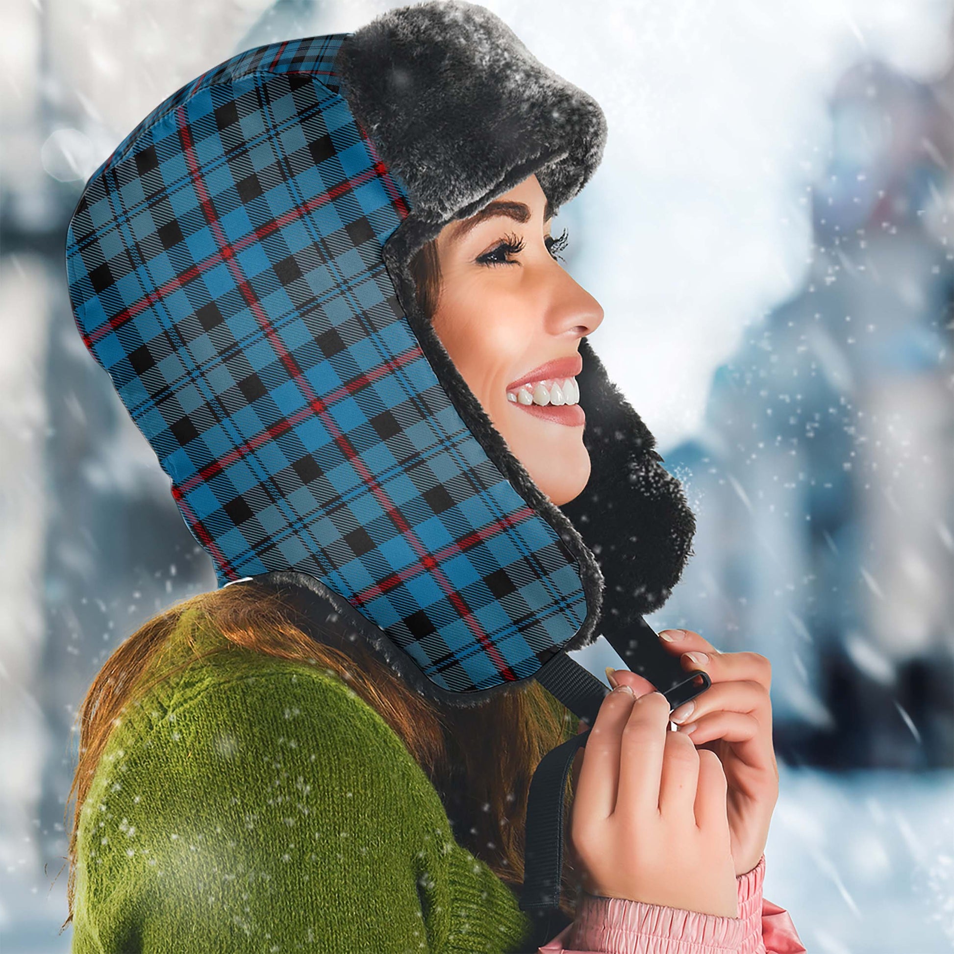 MacCorquodale (McCorquodale) Tartan Winter Trapper Hat - Tartan Vibes Clothing