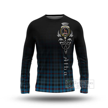 MacCorquodale (McCorquodale) Tartan Long Sleeve T-Shirt Featuring Alba Gu Brath Family Crest Celtic Inspired Unisex - Tartan Vibes Clothing