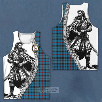 MacCorquodale (McCorquodale) Tartan Clan Crest Men's Tank Top with Highlander Warrior Celtic Style Men - Tartan Vibes Clothing