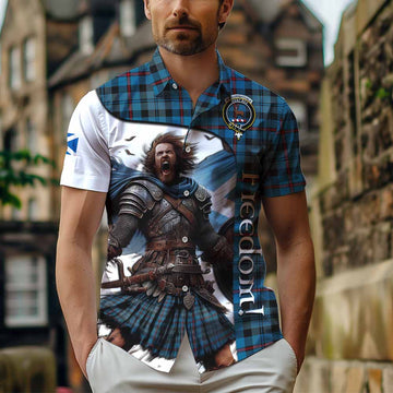 MacCorquodale (McCorquodale) Crest Tartan Hawaiian Shirt Inspired by the Freedom of Scottish Warrior Kid - Tartan Vibes Clothing