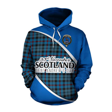 MacCorquodale (McCorquodale) Family Crest Tartan Cotton Hoodie Celebrate Saint Andrew's Day in Style Pullover Hoodie XS - Tartan Vibes Clothing