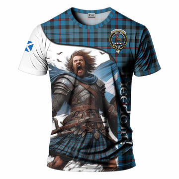 MacCorquodale (McCorquodale) Crest Tartan T-Shirt Inspired by the Freedom of Scottish Warrior Kid's Shirt - Tartan Vibes Clothing